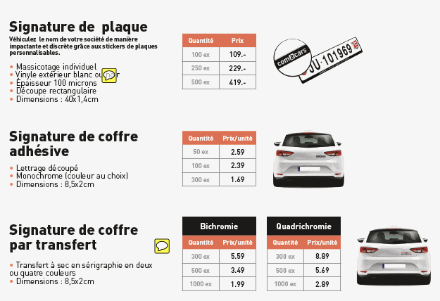 Odoo- Echantillon n° 3 pour trois colonnes